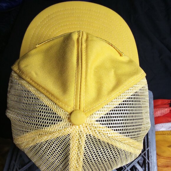 Deadstock Vintage Louisville Platt Electric Supply Patch Snap Trucker Hat - Picture 5 of 7